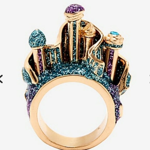 1 LEFT FINAL PRICE! DISNEY LITTLE MERMAID RING - Picture 3 of 6